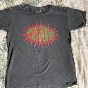 Hole graphic tee